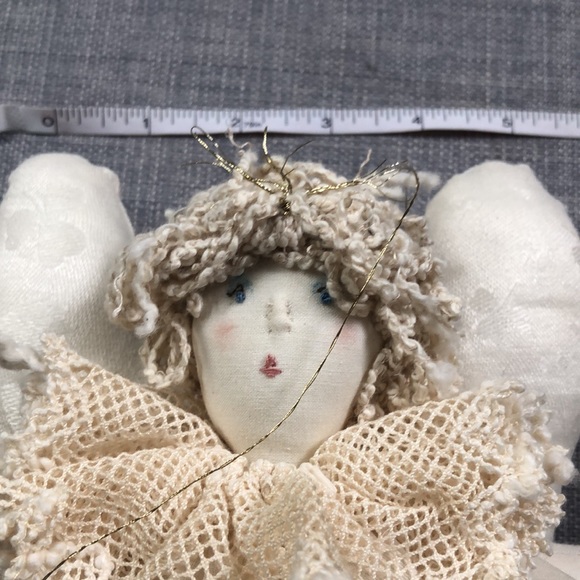 Rustic hanging cloth angel - Picture 5 of 6